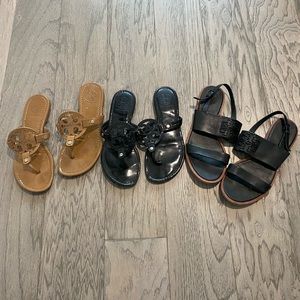 Lot of Tory Burch sandals Size 7!